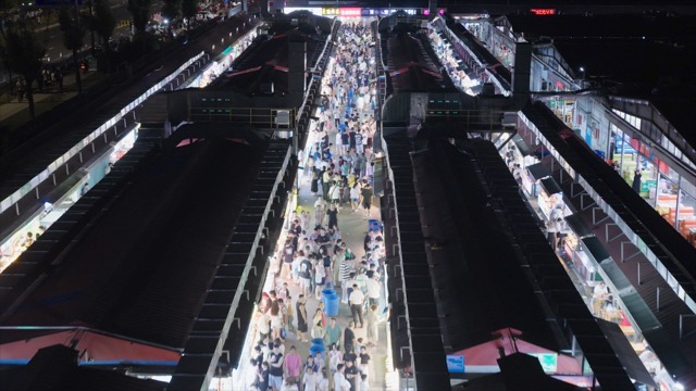 「武进」大学城夜市