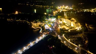 「溧阳」天目湖景区 繁华夜景