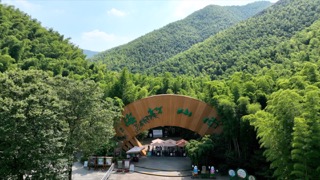 「溧阳」南山竹海大门到水坝