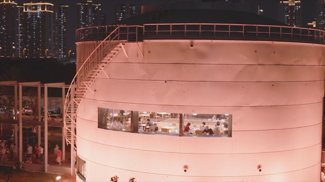 「钟楼」棉仓夜景