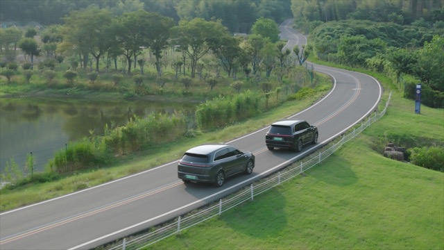 「溧阳」理想汽车，大溪水库