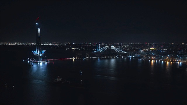 「新北」常泰大桥夜景