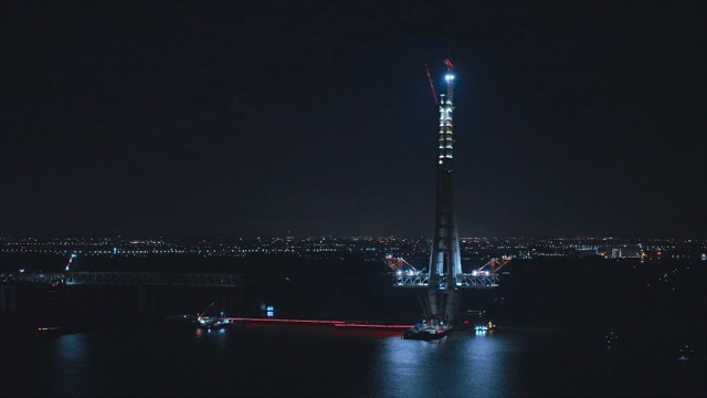 「新北」常泰大桥夜景