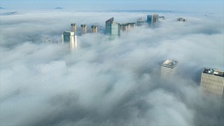 「溧阳」市区云海
