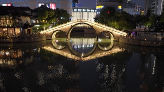 「钟楼」古运河 夜景