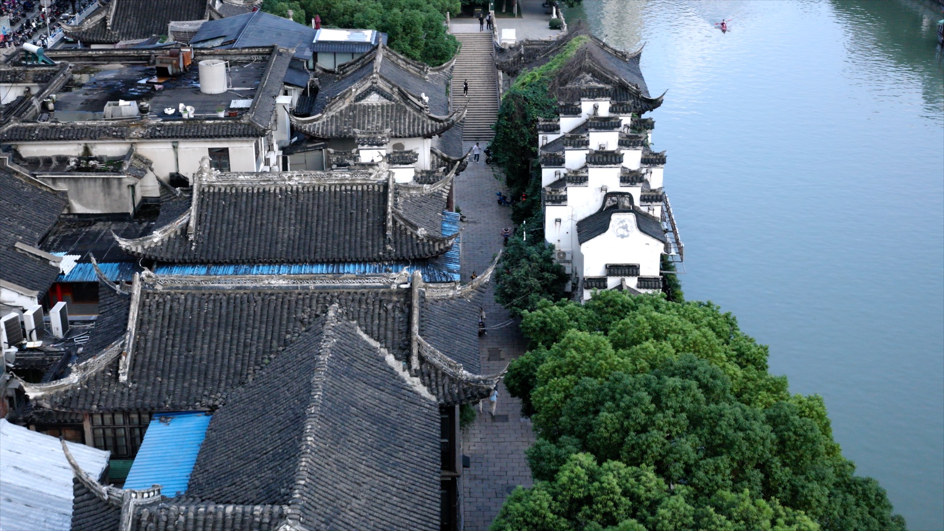 「钟楼」古运河边