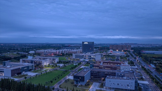 「武进」常州大学夜景