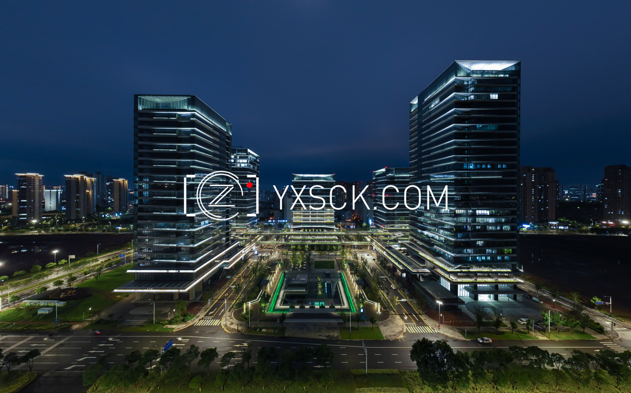 「天宁」金融商务区夜景