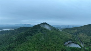 「溧阳」大溪水库 山雾