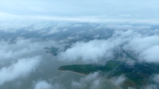 「溧阳」大溪水库 云上