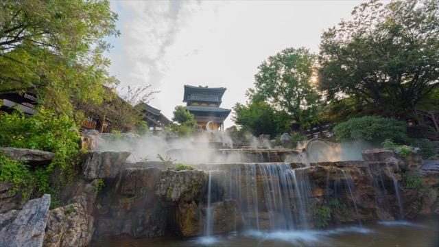 「金坛」东方盐湖城，洗泉阁