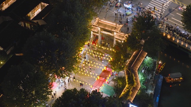 「天宁」青果巷夜景