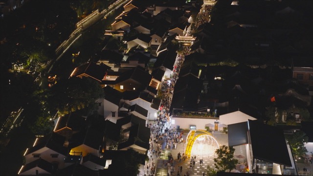 「天宁」青果巷夜景