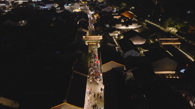 「天宁」青果巷夜景