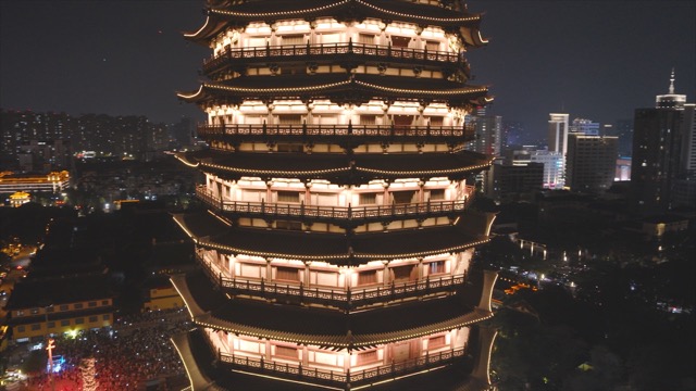 「天宁」天宁寺夜景