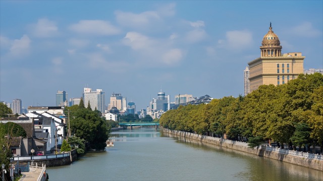 「天宁」京杭大运河常州段，白家桥