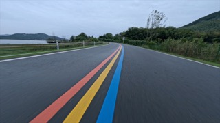 「溧阳」大溪水库路段一号公路 穿越机