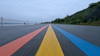 「溧阳」大溪水库段一号公路 穿越机