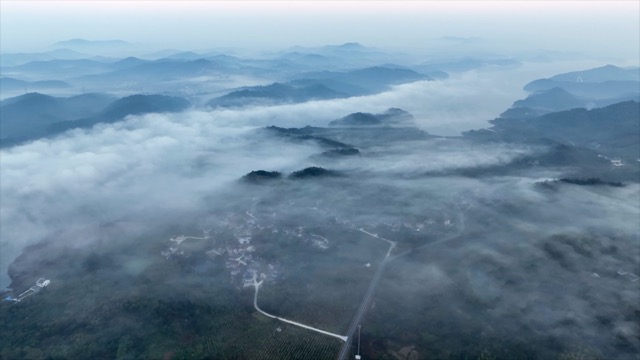 「溧阳」山区晨雾