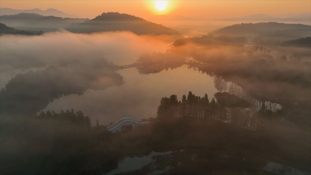 「溧阳」山区晨雾