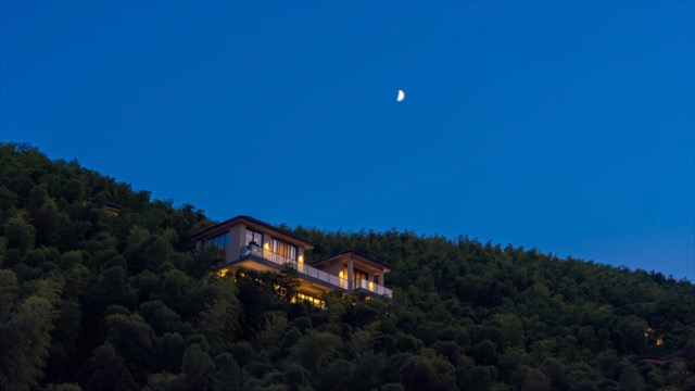 「溧阳」竹溪谷夜晚