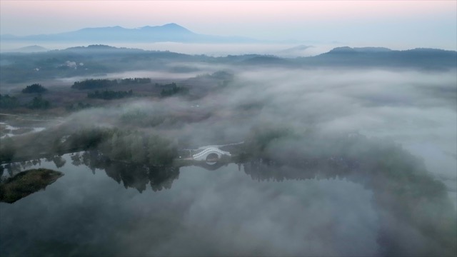 「溧阳」山区晨雾