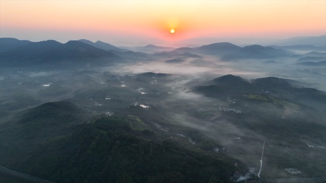 「溧阳」山区晨雾