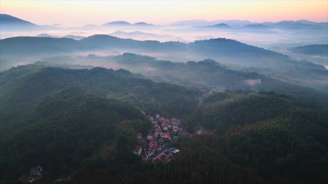 「溧阳」山区晨雾
