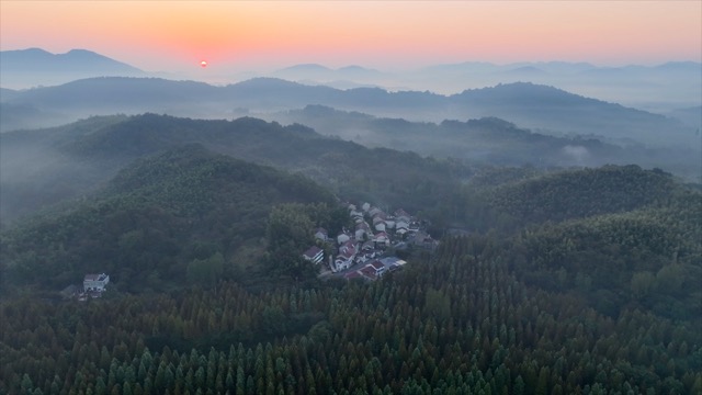 「溧阳」山区晨雾