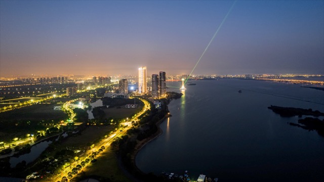 「武进」西太湖揽月湾夜景