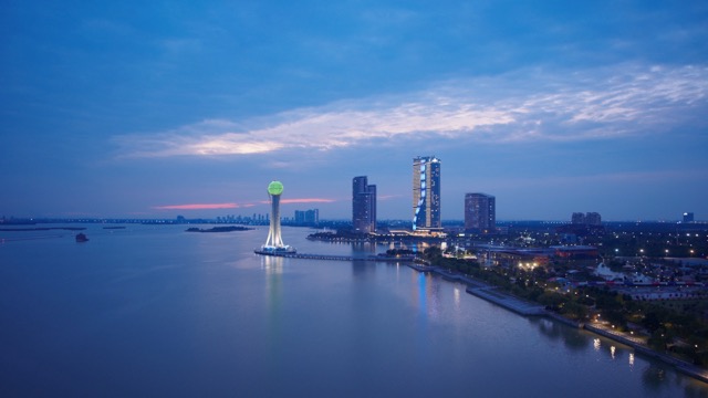 「武进」揽月湾夜景