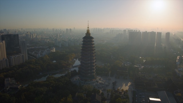 「天宁」8K天宁寺晨光