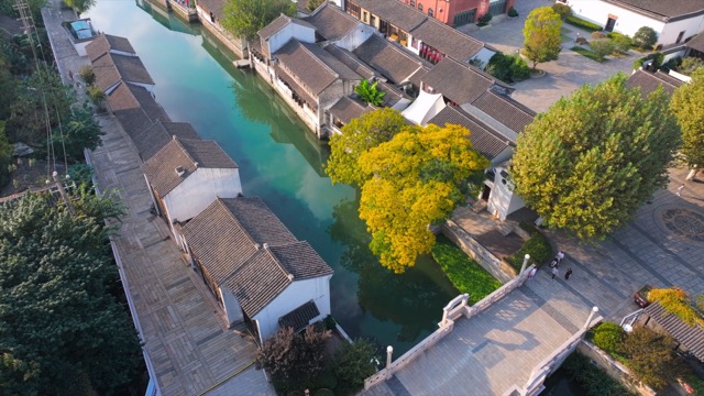 「天宁」青果巷秋景