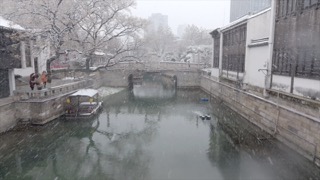 「天宁」青果巷雪景航拍