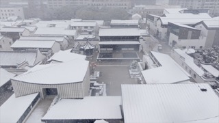 「天宁」青果巷雪景航拍