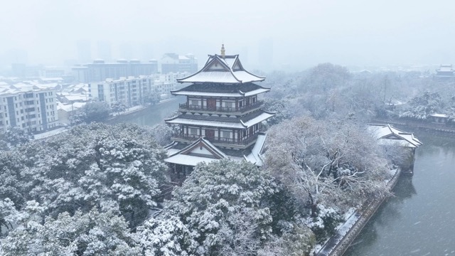 「天宁」东坡公园雪景