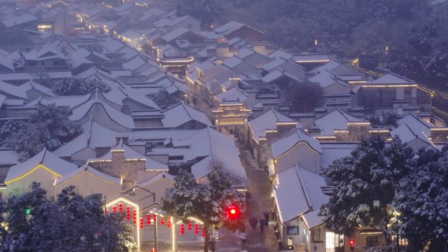 「天宁」青果巷雪景