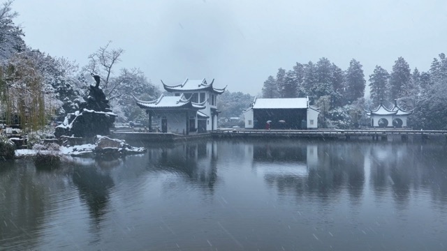 「天宁」红梅公园雪景