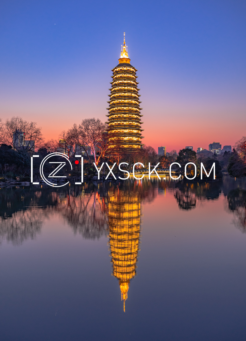 「天宁」天宁寺夜景