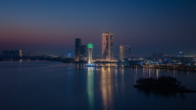 「武进」揽月湾夜景