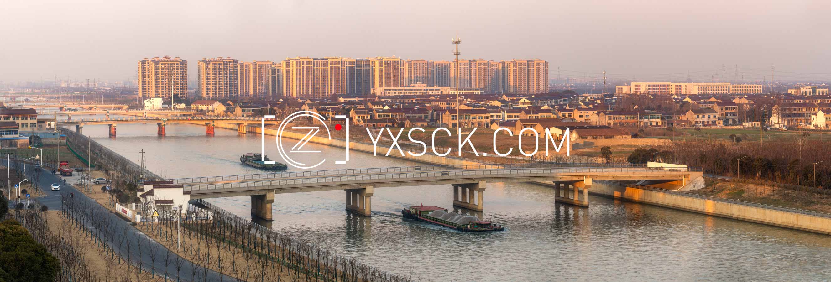 「新北」西夏墅夕阳全景