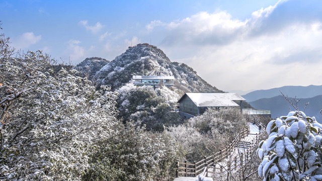 「溧阳」南山竹海雪景