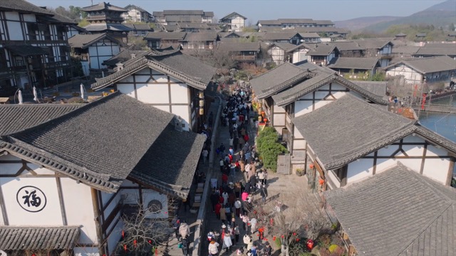 「金坛」东方盐湖城春节客流