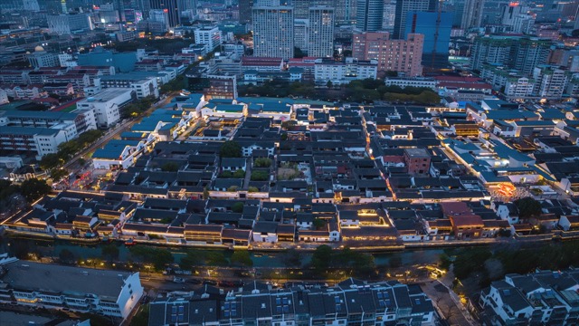 「天宁」青果巷夜景