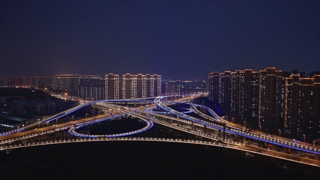 「天宁」青洋高架夜景