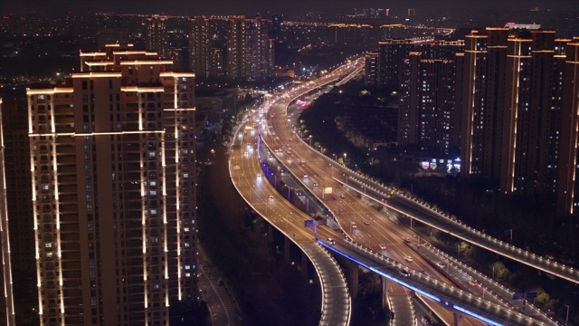 「天宁」青洋高架夜景