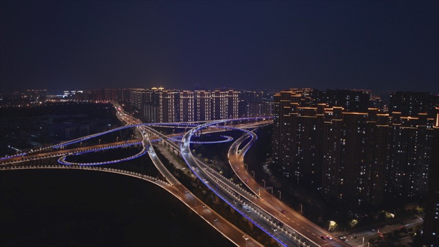 「天宁」青洋高架夜景