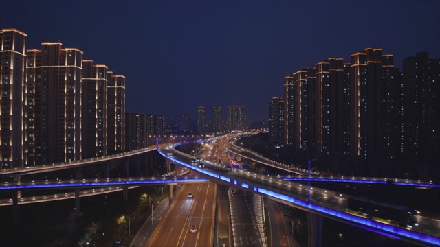 「天宁」青洋高架夜景