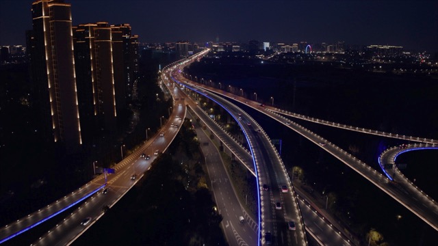 「天宁」青洋高架夜景