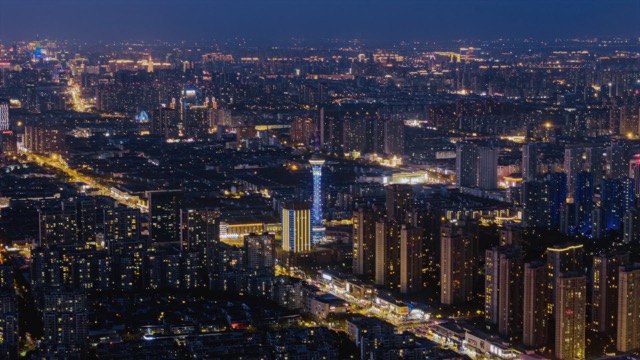 「武进」城区夜景